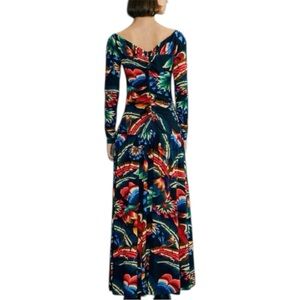 FARM Rio | Chevron Forest Black Jersey Dress